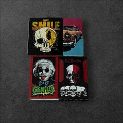 4 Adet Güzel Görselli Kibrit (İçi Doludur)