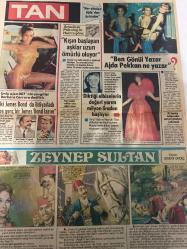TAN GAZETESİ DOĞUM GÜNÜ HEDİYESİ (TURKISH NEWSPAPPER) - 24 OCAK 1984 - SADECE 4 SAYFADIR -Musa Demir-Hamdi Altın-Erdoğan Kılıç-Nadya Smolik-Barbara Carrera-Ajda Pekkan-Gönül Yazar-Yıldırım Mayruk-Sean Connery-Roger Moore-Burt Lancaster-Rachel Ward-Richard Chamberlain-Osman Öndeş-Korkunç üfürükçü-Bir milyoner daha-Tekerlekli sandalye ile 10 yıl hapis yatacak-Bu adam gölge gibi beni 24 saat takip ediyor-Türk sevgililerimi daha fazla bekletmeyeceğim-Ünlü ajan 007nin sevgilisi Barbara Carrera dedi ki-İki James Bond da ihtiyarladı-Kışın başlayan aşklar uzun ömürlü oluyor-Ben Gönül Yazar Ajda Pekkan ne yazar-Diktiği elbiselerin değeri yarım milyon liradan başlıyor