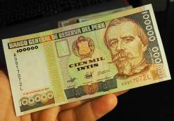 1989 PERU 100.000 İNTİS ÇİL