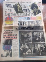 Tercüman İnci Gazetesi - Turkish Newspaper - 10 Mayıs 1970 - 1972 yılına kadar yıldızların günleri - Fatma Girik fotoğraf - Hülya Koçyiğit fotoğraf - Cüneyt Arkın fotoğraf - Kartal Tibet fotoğraf - Türkan Şoray fotoğraf - Mağrur Kadın başrolde Türkan Şoray Ekrem Bora Süleyman Turan Leman Akçatepe Foto Roman - futbolcu avcıları çalışma izni alamadılar - Şu bahsettiğimiz ölü başrolde Müşfik Kenter Serpil Örümcer Foto Roman - rüyalarınız karakteriniz talihiniz Astro Grafoloji uzmanı hizmetinizde - ünlü davulcu Durul Gence açıkladı topluluğum dağılmayacak - tarihi aşk ve macera romanı Kleopatra yazan Murat Sertoğlu - bizim evin yemeğinde samimi bir grup Muammer Çavuşoğlu Samet Ağaoğlu Emin Kalafat İhsan Çavuşoğlu gazetemizin sahibi Kemal Ilıcak ve eşi Nazlı Ilıcak Fotoğrafı - Celal Bayar kızı ve torunları ile Fotoğrafı - Genç İş adamlarımızdan Fazıl kaçar evlendi Fotoğrafı - Beyböri başrolde Salih Güney Müjgan Ağralı Aynur Aydan ve Tanju Şakar Foto Roman - Halit Kıvanç sunar
