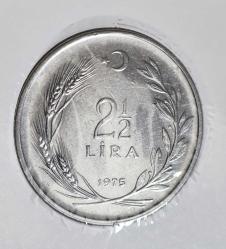2 1/2 LİRA 1975