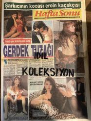HAFTA SONU DERGİ - GAZETESİ DOĞUM GÜNÜ HEDİYESİ (TURKİSH -MAGAZINE - NEWSPAPER) - TAM TAKIM 8 SAYFADIR -  12 EKİM 1990 - Sayı: 41 - Sibel Can-Hakan Ural-Seren Serengil-Semra Türel-Bahar Öztan-Jülie Canton-Ta-Yu-Zekai Tunca-Burhan Çaçan-Oya Aydoğan-Burçin Orhon-Zafir Seba-Akın Uğurlu-Ece ile Oya Aydoğan-Seda Sayan-Necla Akben-Hayri Uzunoğlu-Mine Mutlu-Uğur Poyraz-Galatasaraylı Yusuf-Perran Kutman-Hakan Ural-Müjdat Gezen-Cenk Koray-interteks-Perran Kutman-Ahmet Hattat-Fulya Kumcu-İlknur Bozkurt-Meral Orhonsay-Ünal Küpeli-Safiye Filiz-Saadet Gürses-Tülay Canik-Serap Mutlu Akbulut-Yusuf Ziya Tengiz-Ahmet Çetin-Nazan Saatçi-Toto Karaca-Cem Karaca-Münir Özkul-Üstün Asutay-