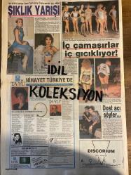 HAFTA SONU DERGİ - GAZETESİ DOĞUM GÜNÜ HEDİYESİ (TURKİSH -MAGAZINE - NEWSPAPER) - TAM TAKIM 8 SAYFADIR -  12 EKİM 1990 - Sayı: 41 - Sibel Can-Hakan Ural-Seren Serengil-Semra Türel-Bahar Öztan-Jülie Canton-Ta-Yu-Zekai Tunca-Burhan Çaçan-Oya Aydoğan-Burçin Orhon-Zafir Seba-Akın Uğurlu-Ece ile Oya Aydoğan-Seda Sayan-Necla Akben-Hayri Uzunoğlu-Mine Mutlu-Uğur Poyraz-Galatasaraylı Yusuf-Perran Kutman-Hakan Ural-Müjdat Gezen-Cenk Koray-interteks-Perran Kutman-Ahmet Hattat-Fulya Kumcu-İlknur Bozkurt-Meral Orhonsay-Ünal Küpeli-Safiye Filiz-Saadet Gürses-Tülay Canik-Serap Mutlu Akbulut-Yusuf Ziya Tengiz-Ahmet Çetin-Nazan Saatçi-Toto Karaca-Cem Karaca-Münir Özkul-Üstün Asutay-