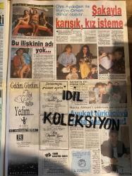 HAFTA SONU DERGİ - GAZETESİ DOĞUM GÜNÜ HEDİYESİ (TURKİSH -MAGAZINE - NEWSPAPER) - TAM TAKIM 8 SAYFADIR -  12 EKİM 1990 - Sayı: 41 - Sibel Can-Hakan Ural-Seren Serengil-Semra Türel-Bahar Öztan-Jülie Canton-Ta-Yu-Zekai Tunca-Burhan Çaçan-Oya Aydoğan-Burçin Orhon-Zafir Seba-Akın Uğurlu-Ece ile Oya Aydoğan-Seda Sayan-Necla Akben-Hayri Uzunoğlu-Mine Mutlu-Uğur Poyraz-Galatasaraylı Yusuf-Perran Kutman-Hakan Ural-Müjdat Gezen-Cenk Koray-interteks-Perran Kutman-Ahmet Hattat-Fulya Kumcu-İlknur Bozkurt-Meral Orhonsay-Ünal Küpeli-Safiye Filiz-Saadet Gürses-Tülay Canik-Serap Mutlu Akbulut-Yusuf Ziya Tengiz-Ahmet Çetin-Nazan Saatçi-Toto Karaca-Cem Karaca-Münir Özkul-Üstün Asutay-