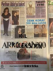 HAFTA SONU DERGİ - GAZETESİ DOĞUM GÜNÜ HEDİYESİ (TURKİSH -MAGAZINE - NEWSPAPER) - TAM TAKIM 8 SAYFADIR -  12 EKİM 1990 - Sayı: 41 - Sibel Can-Hakan Ural-Seren Serengil-Semra Türel-Bahar Öztan-Jülie Canton-Ta-Yu-Zekai Tunca-Burhan Çaçan-Oya Aydoğan-Burçin Orhon-Zafir Seba-Akın Uğurlu-Ece ile Oya Aydoğan-Seda Sayan-Necla Akben-Hayri Uzunoğlu-Mine Mutlu-Uğur Poyraz-Galatasaraylı Yusuf-Perran Kutman-Hakan Ural-Müjdat Gezen-Cenk Koray-interteks-Perran Kutman-Ahmet Hattat-Fulya Kumcu-İlknur Bozkurt-Meral Orhonsay-Ünal Küpeli-Safiye Filiz-Saadet Gürses-Tülay Canik-Serap Mutlu Akbulut-Yusuf Ziya Tengiz-Ahmet Çetin-Nazan Saatçi-Toto Karaca-Cem Karaca-Münir Özkul-Üstün Asutay-