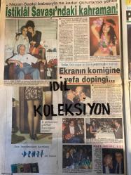 HAFTA SONU DERGİ - GAZETESİ DOĞUM GÜNÜ HEDİYESİ (TURKİSH -MAGAZINE - NEWSPAPER) - TAM TAKIM 8 SAYFADIR -  12 EKİM 1990 - Sayı: 41 - Sibel Can-Hakan Ural-Seren Serengil-Semra Türel-Bahar Öztan-Jülie Canton-Ta-Yu-Zekai Tunca-Burhan Çaçan-Oya Aydoğan-Burçin Orhon-Zafir Seba-Akın Uğurlu-Ece ile Oya Aydoğan-Seda Sayan-Necla Akben-Hayri Uzunoğlu-Mine Mutlu-Uğur Poyraz-Galatasaraylı Yusuf-Perran Kutman-Hakan Ural-Müjdat Gezen-Cenk Koray-interteks-Perran Kutman-Ahmet Hattat-Fulya Kumcu-İlknur Bozkurt-Meral Orhonsay-Ünal Küpeli-Safiye Filiz-Saadet Gürses-Tülay Canik-Serap Mutlu Akbulut-Yusuf Ziya Tengiz-Ahmet Çetin-Nazan Saatçi-Toto Karaca-Cem Karaca-Münir Özkul-Üstün Asutay-