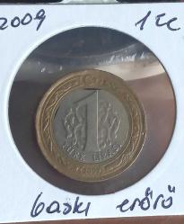 2009  1  LİRA  BASKI   ERÖRÜ