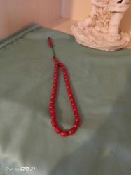 Osmanlı benzetme tespih (kehribar, reçine, damla gibi bir şey, sentetik.)