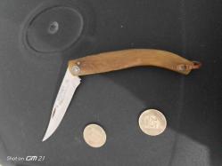 Günay Paslanmaz Çelik boynuz sap çakı