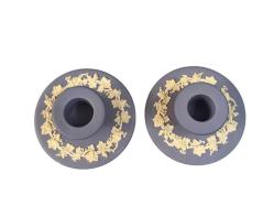 ingiliz wedgwood porselen şamdan - 9 cm çapında 3,5 cm boyunda