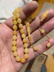 Orjinal habbeden Harun ocakbaşı işçilikli Osmanlı sıkma tespih