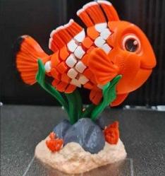 PALYAÇO BALIĞI, 3D FİGÜR