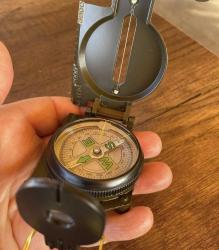 ASKERİ PUSULA METAL GÖVDELİ PUSULA