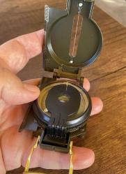 ASKERİ PUSULA METAL GÖVDELİ PUSULA