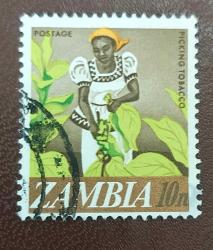 Zambiya - damgalı pul