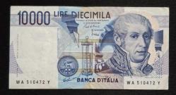 Efemera - İtalya 10.000 Lire ÇT+ KAĞIT PARA - kitantik - kitaLog