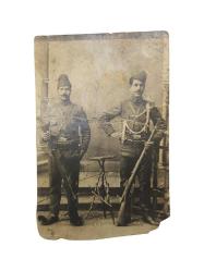 1. DÜNYA SAVAŞI BALKAN ASKERLER FOTOĞRAFI