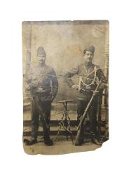 1. DÜNYA SAVAŞI BALKAN ASKERLER FOTOĞRAFI