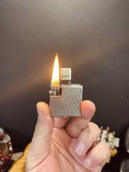 1930's MİNİ ALFRED DUNHILL SAVORY ESKİ BENZİNLİ ÇAKMAK NADİR KOLEKSİYONLUK ÇAKMAK