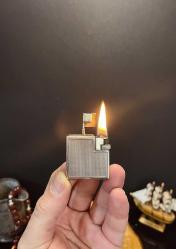 1930's MİNİ ALFRED DUNHILL SAVORY ESKİ BENZİNLİ ÇAKMAK NADİR KOLEKSİYONLUK ÇAKMAK