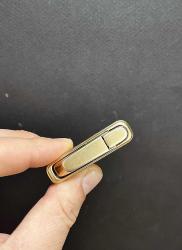 JBELO İBELO M23 MODELİ MİNİ COLİBRİ S23 ALTIN KAPLAMA ESKİ GAZLI ÇAKMAK