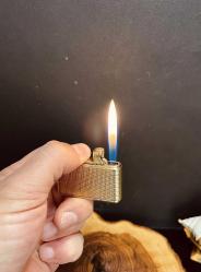 JBELO İBELO M23 MODELİ MİNİ COLİBRİ S23 ALTIN KAPLAMA ESKİ GAZLI ÇAKMAK