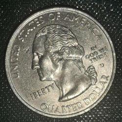 AMERİKA 2000 D   25 CENT  ÇEYREK DOLAR   HATIRA  50 Eyalet Çeyreklikleri - Güney Karolina