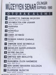 Müzeyyen Senar - Çilingir Sofrası Müzik Kaseti - 1990