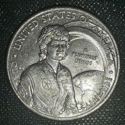AMERİKA  2022 D   25 CENT  ÇEYREK DOLAR  HATIRA Amerikan Kadınları - Dr. Sally Ride