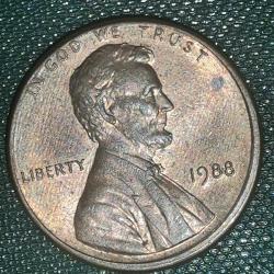AMERİKA  1988    1  CENT
