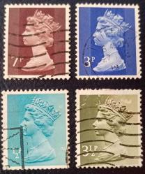 LOT.3 » -3- İngiltere - Kraliçe Elizabeth Pul Serisi