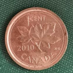KANADA  2010  1 CENT