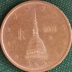 İTALYA   2002    2 EURO CENT