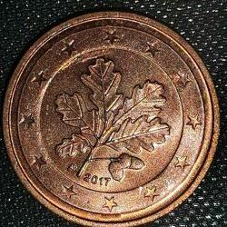 ALMANYA  2017 F   2  EURO CENT