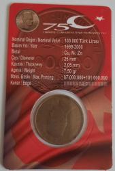 Türkiye Cumhuriyeti 100.000 Lira Özel Kitinde