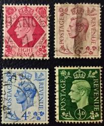 -54- 1937 -1939  İngiltere Kral George VI Serisi