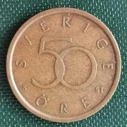 İSVEÇ  2009  50 ÖRE