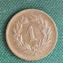 İSVİÇRE  1941  1 RAPPEN