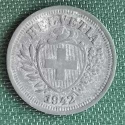 İSVİÇRE 1942  1 RAPPEN