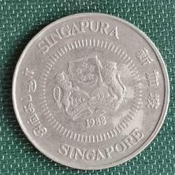 SİNGAPUR  1988  10  CENT