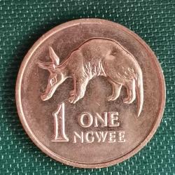 ZAMBİA  1983  1  NGWEE