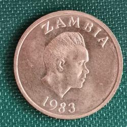 ZAMBİA  1983  1  NGWEE