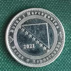 BOSNA HERSEK  2021  5 FENİNGA