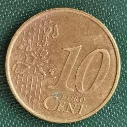 FRANSA  2001  10 EURO CENT