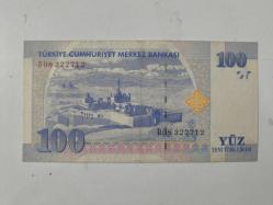 TC 8.Emisyon 100 YTL 1.Tertip ÇT