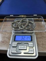 GÜMÜŞ KRAL KOLYE, OVAL KESİM, MÜKEMMEL BİR İŞÇİLİK.