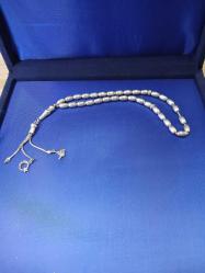 GÜMÜŞ TESBİH, 925 AYAR, BÜYÜK BİLEK BOY