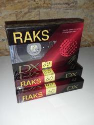 Raks DX 60 Boş Teyp Kaseti, Ambalajında Sıfır. ADET FİYATIDIR.