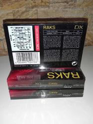 Raks DX 60 Boş Teyp Kaseti, Ambalajında Sıfır. ADET FİYATIDIR.