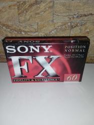 Sony FX 60 Boş Teyp Kaseti, Ambalajında Sıfır